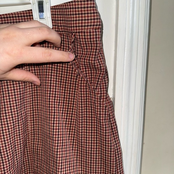 a new day Brown Checkered Mini Skirt - Picture 2 of 7